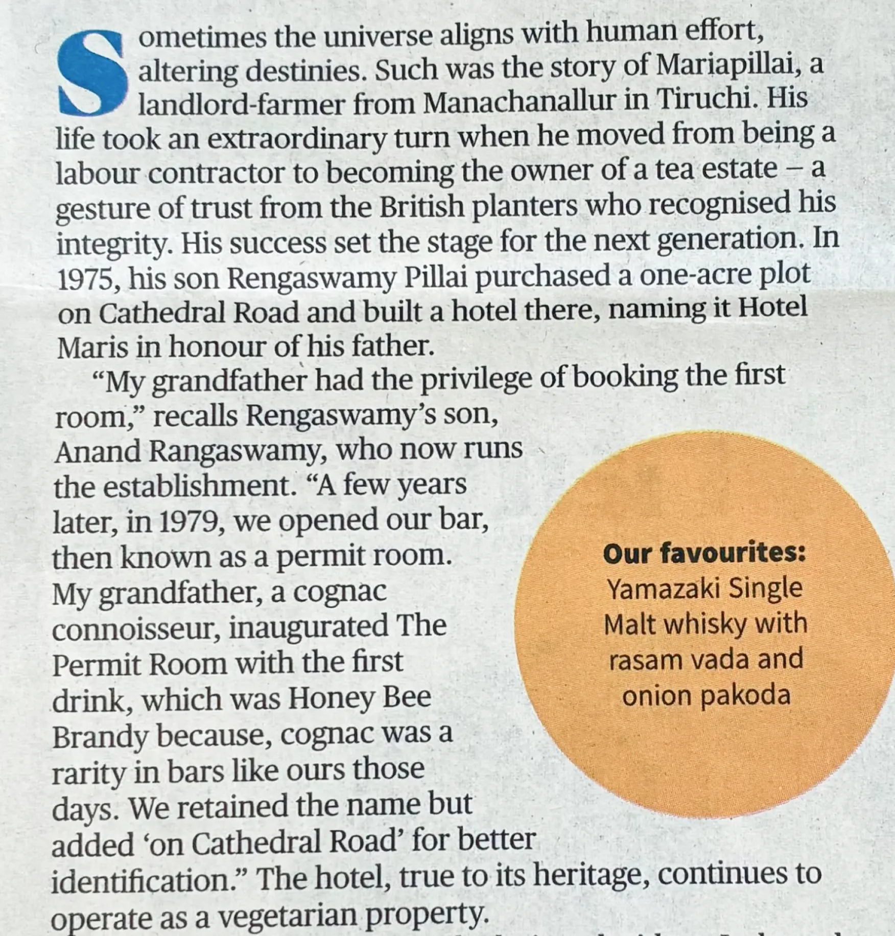 Hotel Maris article continued