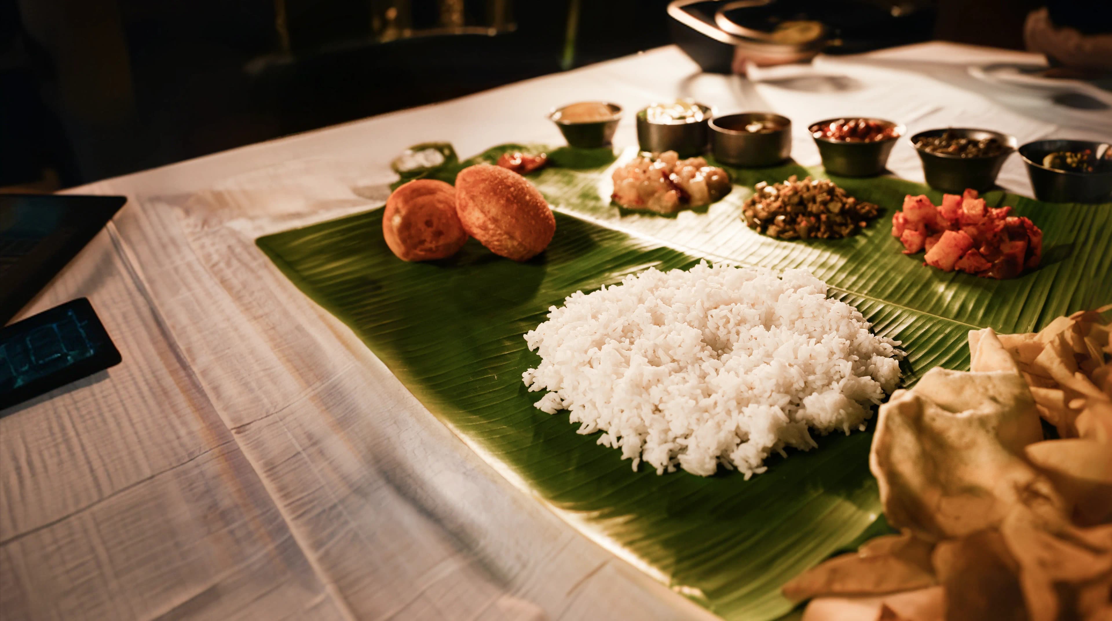 South Indian cuisine at Anandam