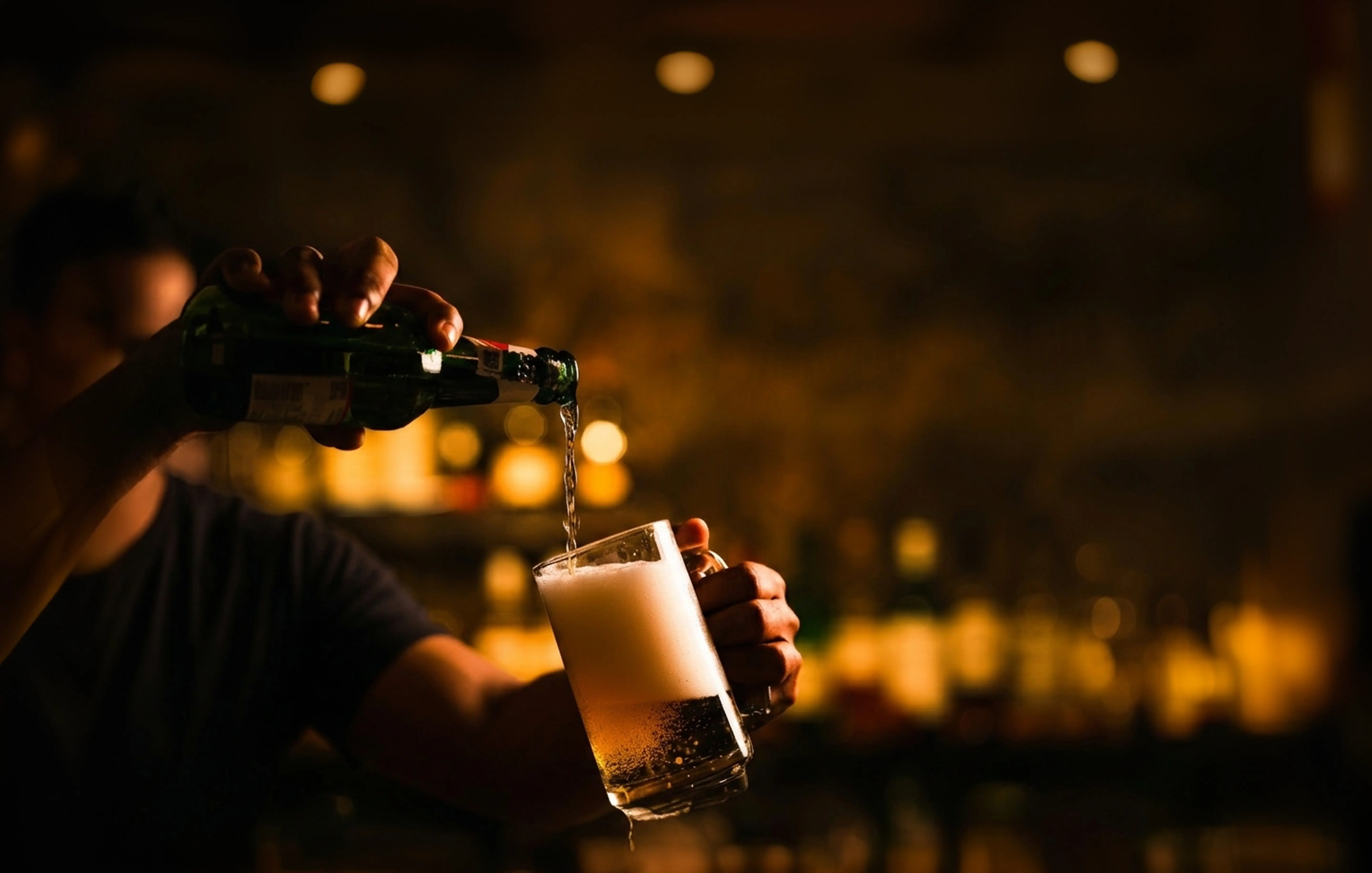 Traditional South Indian meal served on a banana leaf at Anandam