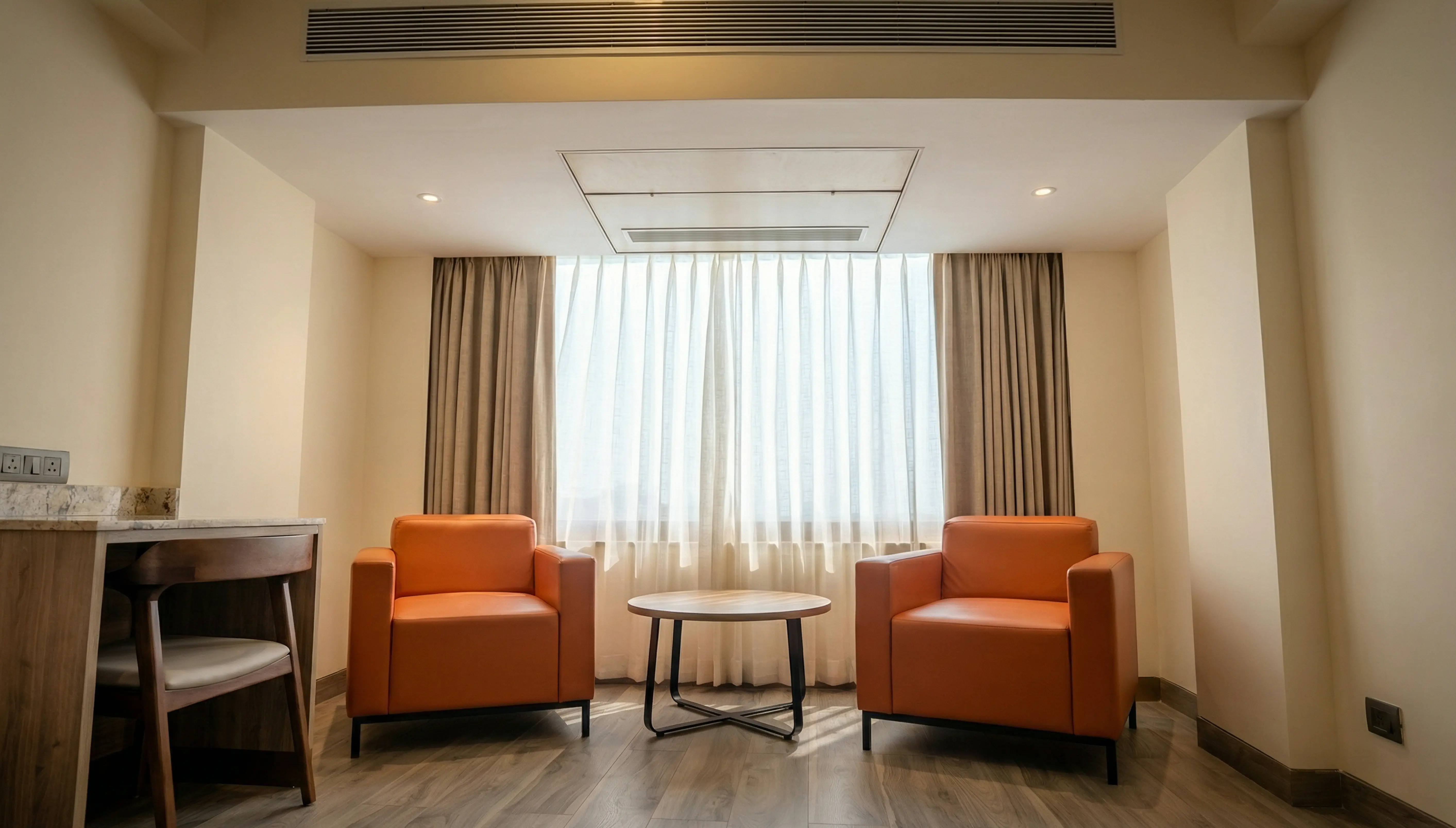 Hotel corridor and hallway